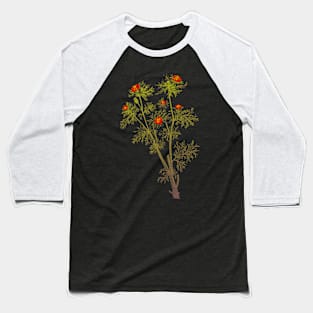 Vintage florals - Pheasant's Eye Baseball T-Shirt